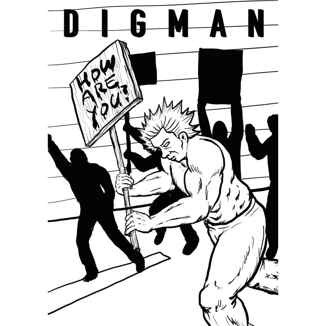 浅野忠信のインスタグラム：「#DIGMAN #digman」