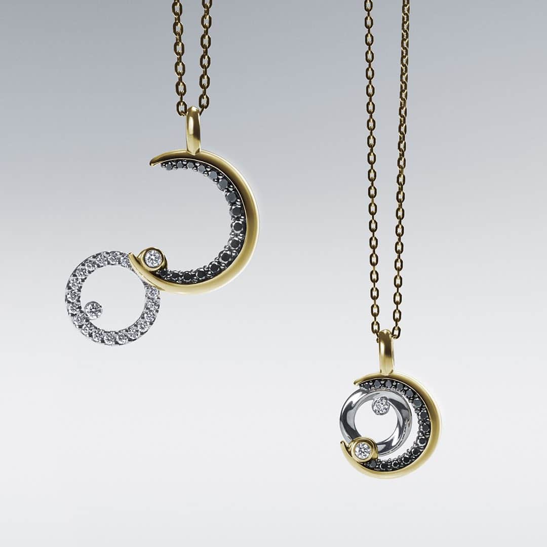starjewelry_pressさんのインスタグラム写真 - (starjewelry_pressInstagram)「【DIAMOND ECLIPSE】 月と太陽、光と影が織りなす宇宙の神秘からインスパイアされたジュエリーは、ブラックダイヤモンド×ゴールドの縁取りで月を、中央のサークルで太陽を表現。 幻想的な煌めきを楽しんで。  #starjewelry #スタージュエリー #necklace #ネックレス #gold #platinum  #diamond #blackdiamond  #autumn」9月15日 10時31分 - starjewelry_press