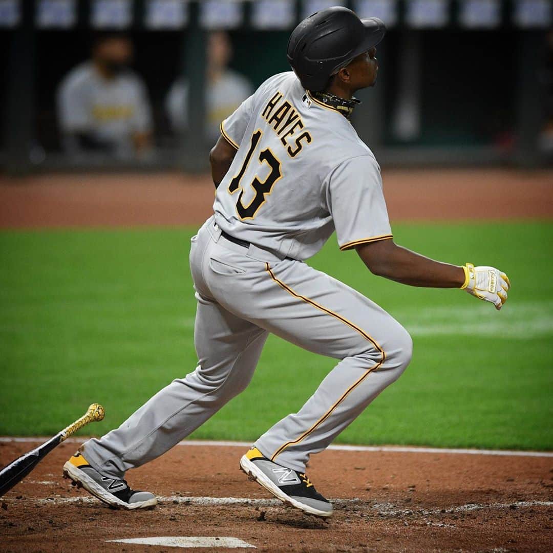 ピッツバーグ・パイレーツのインスタグラム：「Young Hayes! #LetsGoBucs」