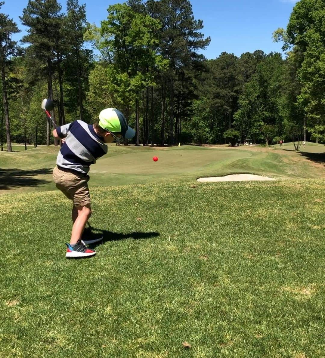 チャーリー・カルバーソンさんのインスタグラム写真 - (チャーリー・カルバーソンInstagram)「Happy 5th Birthday to my golfing buddy! Sometimes I wish you could stay little forever, but I sure do Love watching you grow up! @sayculberson」9月15日 11時14分 - charlieculberson