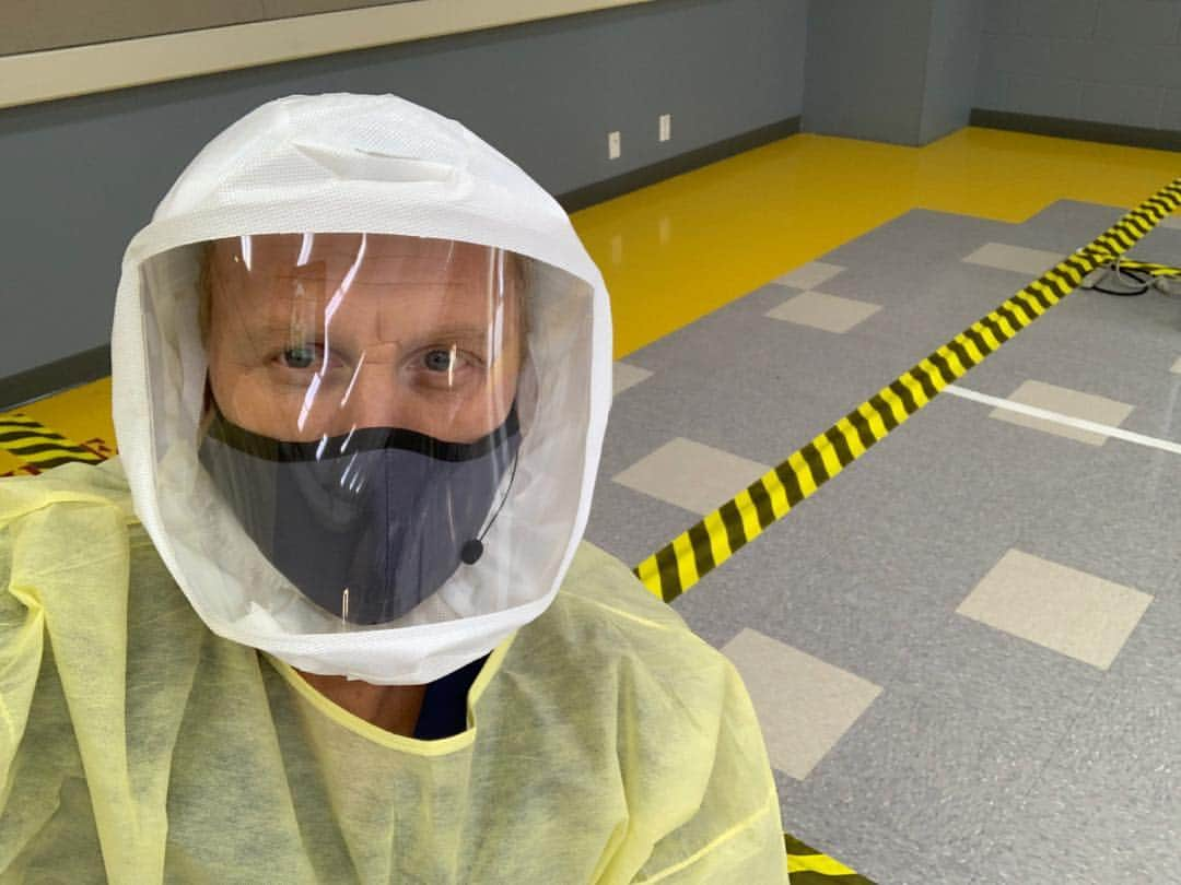 ケヴィン・マクキッドさんのインスタグラム写真 - (ケヴィン・マクキッドInstagram)「Pandemic filming @greysabc」9月15日 2時41分 - therealkmckidd