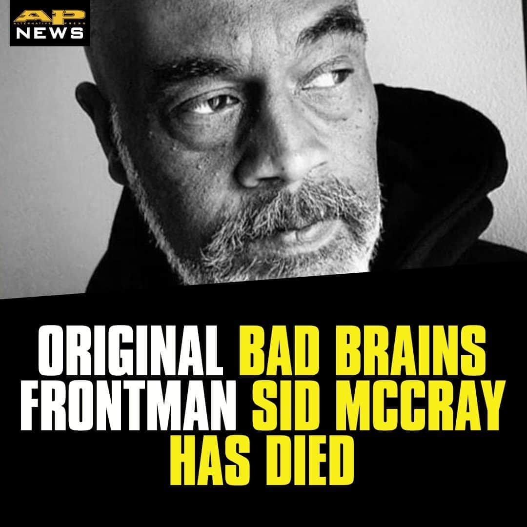 Alternative Pressさんのインスタグラム写真 - (Alternative PressInstagram)「Sid McCray, the original frontman for hardcore punk group Bad Brains, has died—Rest in peace⁠ .⁠ Link in bio⁠ .⁠ .⁠ .⁠ #badbrains #sidmccray #badbrainssidmccray #altpress #alternativepress」9月15日 3時01分 - altpress