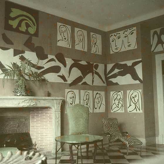 THE ROWさんのインスタグラム写真 - (THE ROWInstagram)「Henri Matisse; 'The Swimming Pool', Hôtel Régina, 1952」9月15日 3時01分 - therow