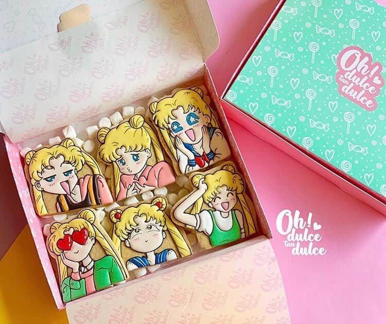 Sailor Moonさんのインスタグラム写真 - (Sailor MoonInstagram)「✨🌙 Super cute Sailor Moon cookiesby @ohdulcetandulce! 🌙✨  #sailormoon #セーラームーン　#cookies #foodart」9月15日 5時26分 - sailormoon_sc