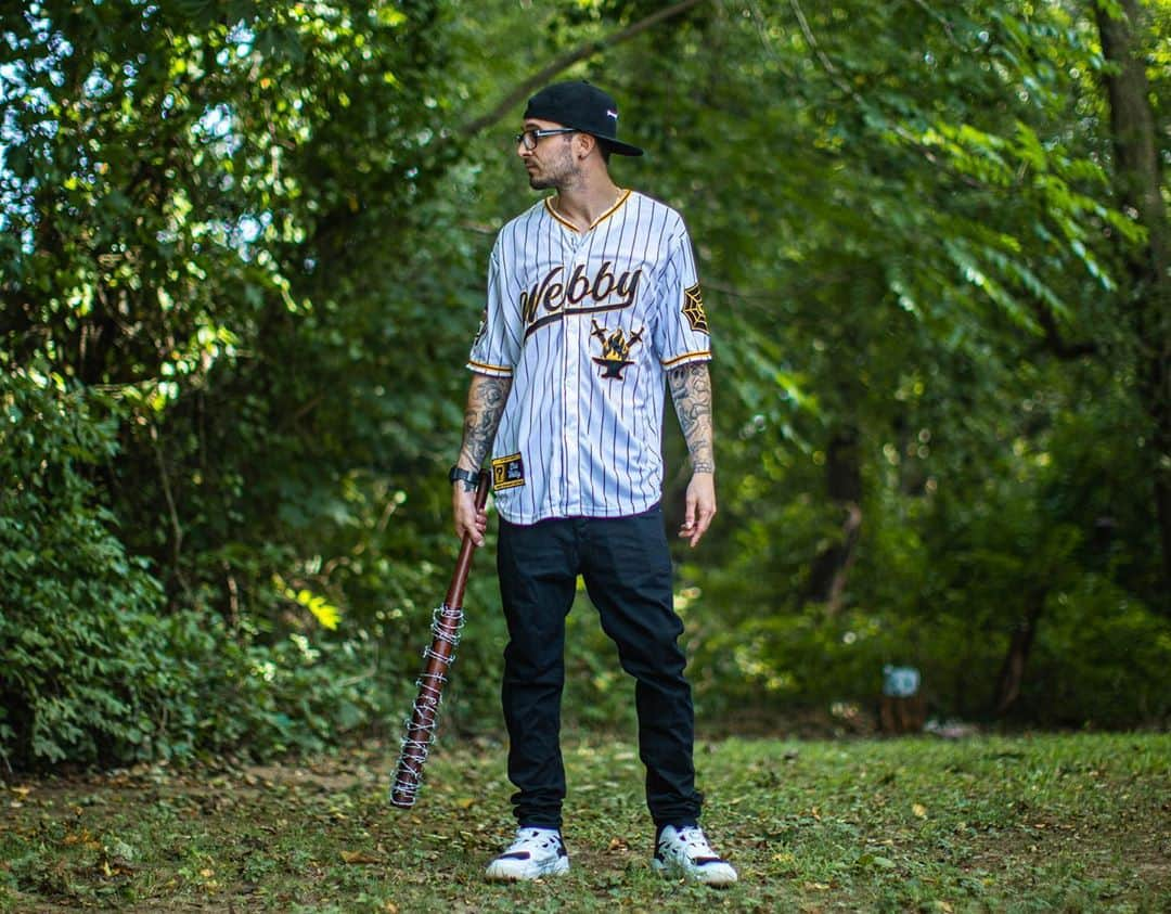 クリス・ウェビーさんのインスタグラム写真 - (クリス・ウェビーInstagram)「New baseball jerseys up in the webstore now !! Only 250 made, get em while you can ⚾️🔥🕸」9月15日 5時34分 - chriswebby