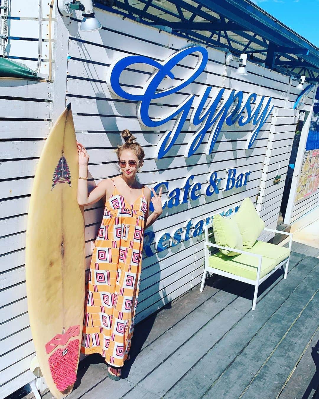 のインスタグラム：「瀬長島〜🌴🌺🍹  #キャバ嬢#キャバクラ#dance#錦#東京#ねこ#happy#sea#glamorous#ネイル#カフェ#ランチ#夜カフェ#すすきの#歌舞伎町#ホスト#中洲#佳那嬢#makeup#六本木#かわいい#飯尾ナンバーワン#ビキニ#美容#整形#美尻#ゴルフ女子#筋トレ女子#gym」