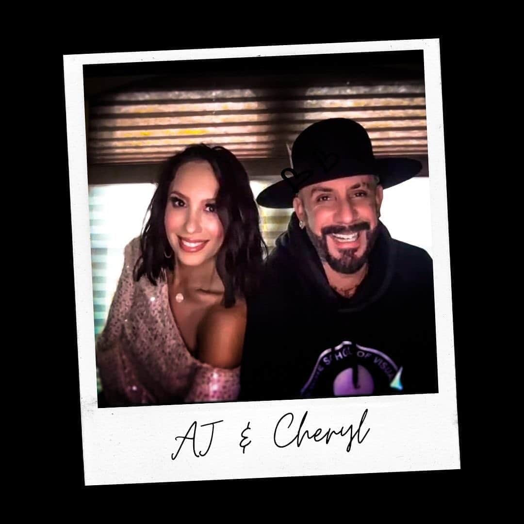 A.J.のインスタグラム：「Meet #TeamPrettyMessedUp!! Not only are @cherylburke and I #DWTS partners, we are also launching a new podcast TONIGHT with @iheartradio and my good friend @renejr, appropriately titled @prettymesseduppodcast. We are getting into everything, from our journey on @dancingabc, to our families, friends and even digging into the topics of mental health and addiction. I’m so grateful for all of you and am looking forward to bringing you into our honest conversations. The first episode drops tonight at 12am PST, watch for the link later in my stories!!」