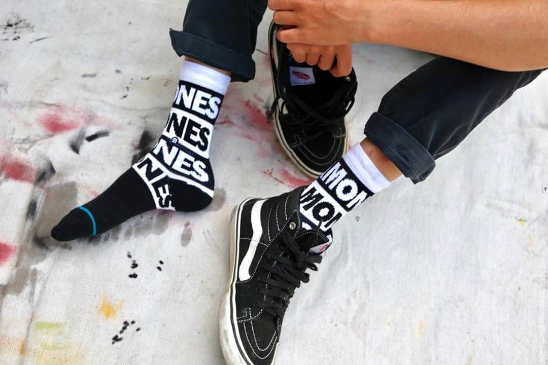 Stanceのインスタグラム：「Forever classic 🗽!!! Shop our @ramones collection available now on Stance.com.」