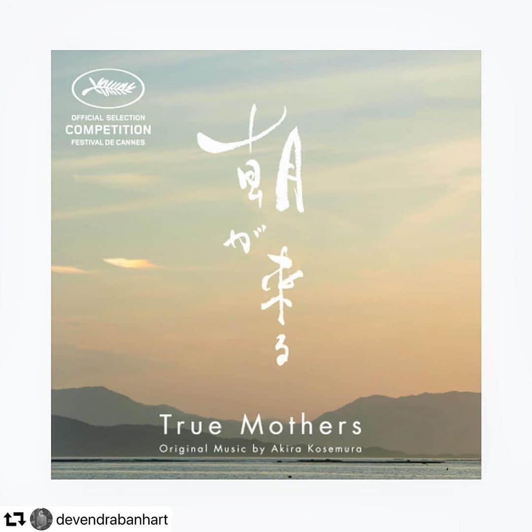 小瀬村晶さんのインスタグラム写真 - (小瀬村晶Instagram)「It's so grateful to know my dear respected friend/artist, Devendra Banhart-san recommended my new soundtrack album ”True Mothers”, he made my day 🦋  デヴェンドラ・バンハートさんが「朝が来る」サントラアルバムを紹介してくれました。10年前に知り合って以来、ずっと尊敬するアーティストであり、大切な友人。ありがとう！  #repost @devendrabanhart ・・・ This soundtrack by @akirakosemura  Is so beautiful , helping me so much, highly recommended , out oct 23rd🌈」9月15日 6時46分 - akirakosemura