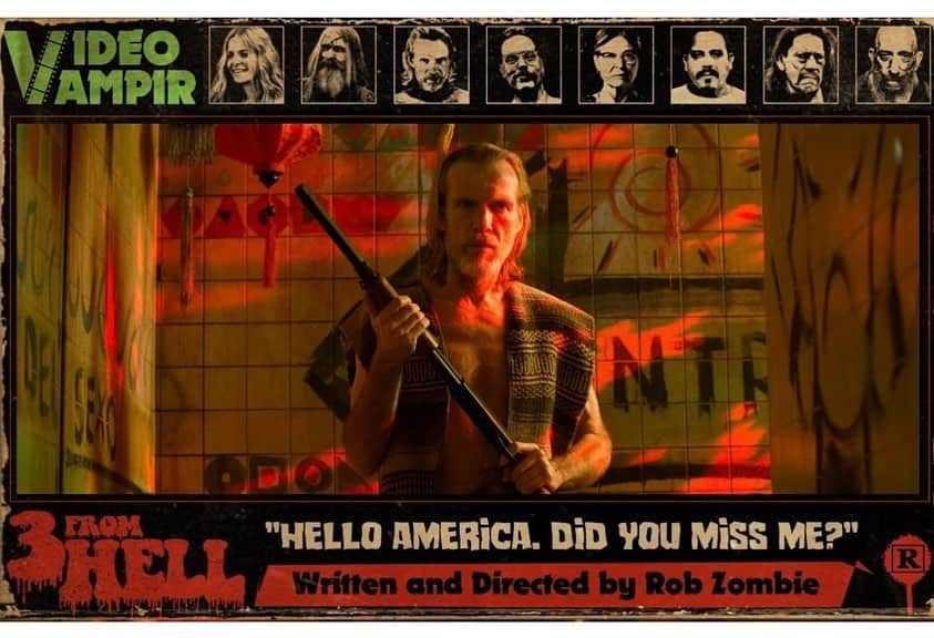 ロブ・ゾンビさんのインスタグラム写真 - (ロブ・ゾンビInstagram)「These 3 From Hell lobby cards aren’t real, but I wish they were. So cool! Created by @videovampir #3fromhell #robzombie #sherimoonzombie #jeffdanielphillips #richardbrake #deewallace #billmoseley #clinthoward」9月15日 7時52分 - robzombieofficial