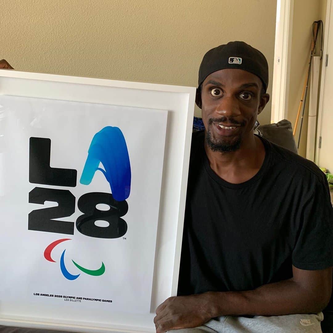 レックス・ジレットのインスタグラム：「LA…it’s the place where you can create the world that you want to see @la28games #LA2028 #Olympics #Paralympics #LosAngeles #California #Athlete #LongJump #TeamUSA」