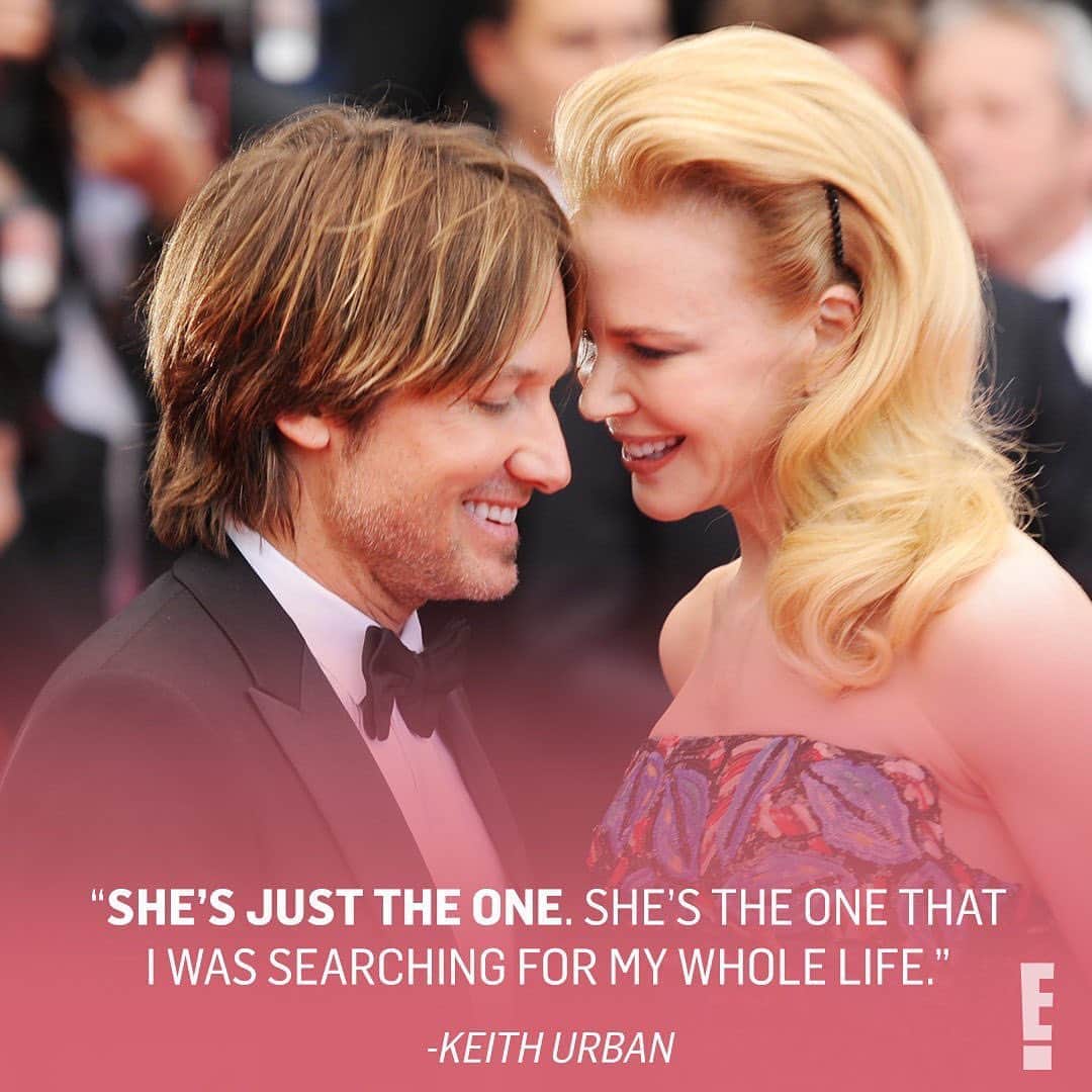 E! Onlineさんのインスタグラム写真 - (E! OnlineInstagram)「We wanna love somebody, love somebody like these two. ❤️ Keith Urban shares all about his fairytale romance with Nicole Kidman at the link in our bio. (📷: Getty)」9月15日 8時16分 - enews