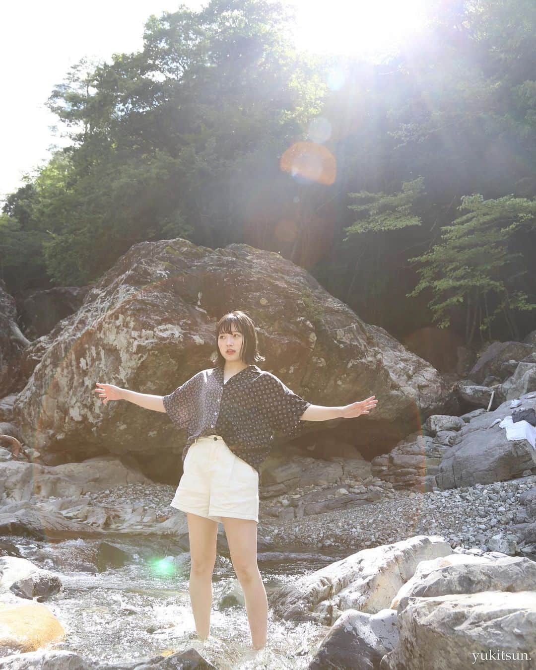 東由樹さんのインスタグラム写真 - (東由樹Instagram)「﻿ ﻿ ﻿ ﻿ 大自然🌱どこみても綺麗やったぁ✨﻿ ﻿ ﻿ いっぱい撮り合いっ子したから﻿ たくさん載せていくね〜☺️﻿ ﻿ ﻿ ﻿ ﻿ ﻿ #ゆきつんカメラ」9月15日 19時31分 - yukitsun_0217