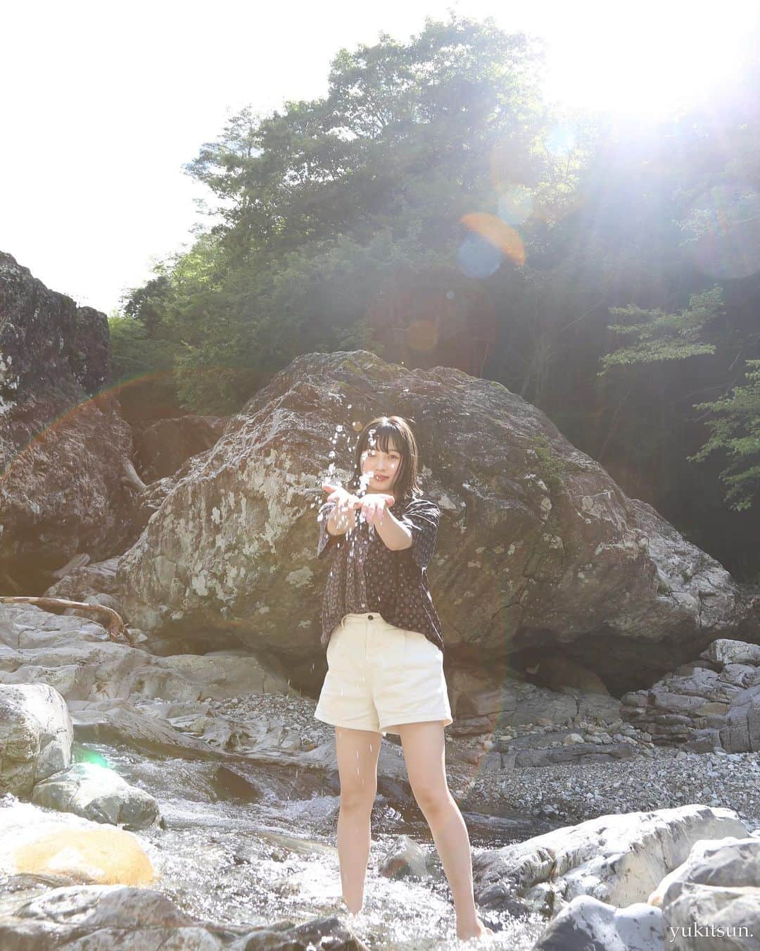 東由樹さんのインスタグラム写真 - (東由樹Instagram)「﻿ ﻿ ﻿ ﻿ 大自然🌱どこみても綺麗やったぁ✨﻿ ﻿ ﻿ いっぱい撮り合いっ子したから﻿ たくさん載せていくね〜☺️﻿ ﻿ ﻿ ﻿ ﻿ ﻿ #ゆきつんカメラ」9月15日 19時31分 - yukitsun_0217