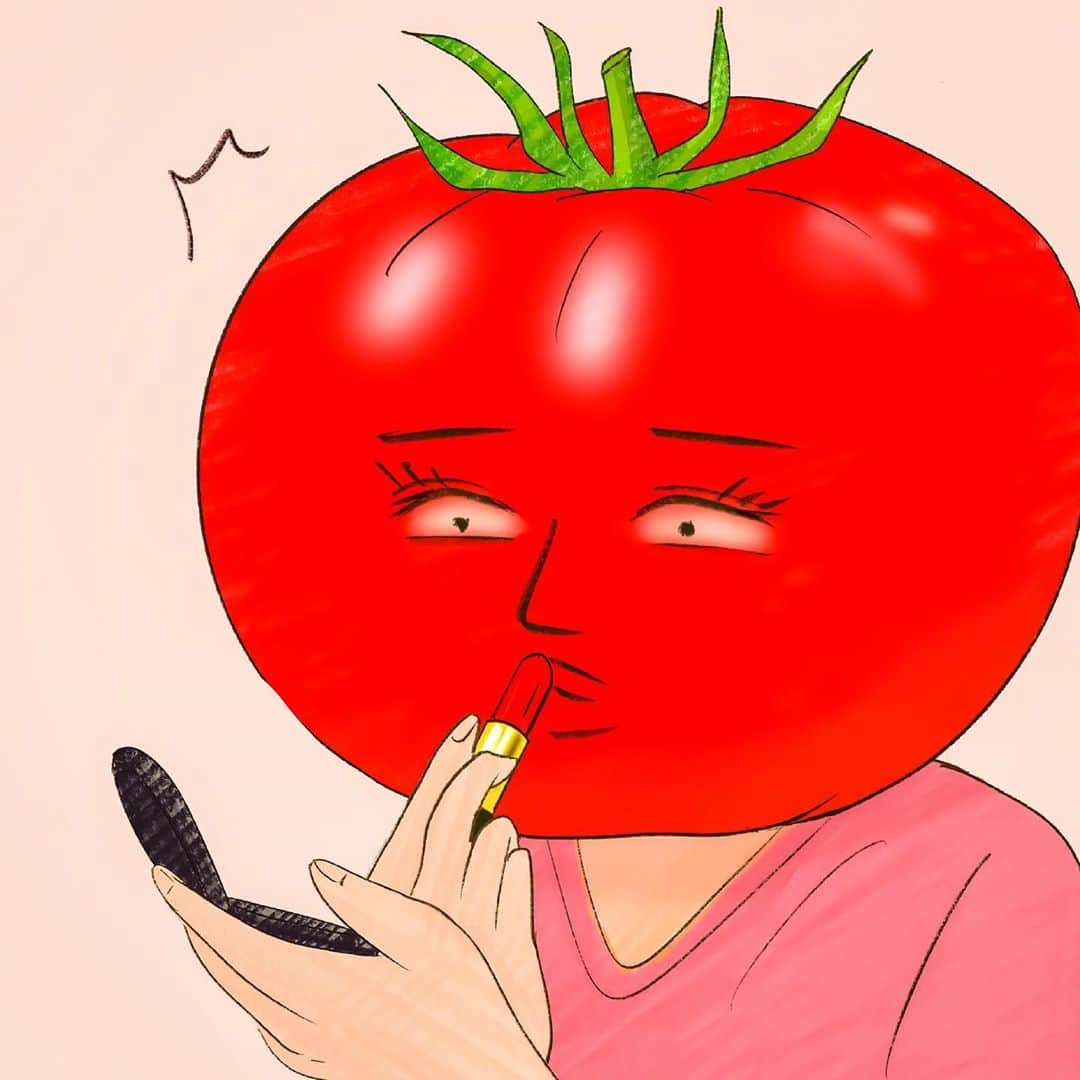 のインスタグラム：「🍅」