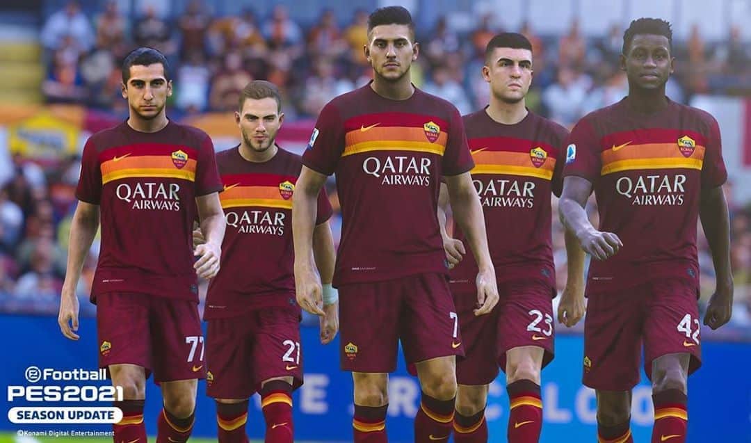 ASローマさんのインスタグラム写真 - (ASローマInstagram)「🎮 Calling all AS Roma fans! 🟨🟧🟥⁣  ⁣ eFootball #PES2021 SEASON UPDATE is out NOW!⁣  ⁣ Play exclusively with #ASRoma and grab your copy of @officialpes today! 🎮」9月15日 20時32分 - officialasroma