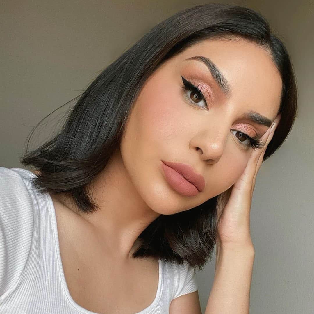 Kylie Cosmeticsさんのインスタグラム写真 - (Kylie CosmeticsInstagram)「@makeupbybrooktiffany wearing Don't Trip Lip Kit! 💋 a beautiful soft rosy nude perfect for an all day wear. 🌟 last chance to shop our $10 off $50 orders sale! ends 11:59pm pst on kyliecosmetics.com」9月15日 11時45分 - kyliecosmetics