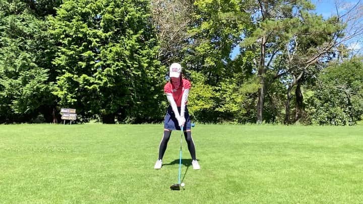 のインスタグラム：「#スロー #記録用 #golf #golfswing #archivio #ドライバー #ゴルフ女子 #pink」