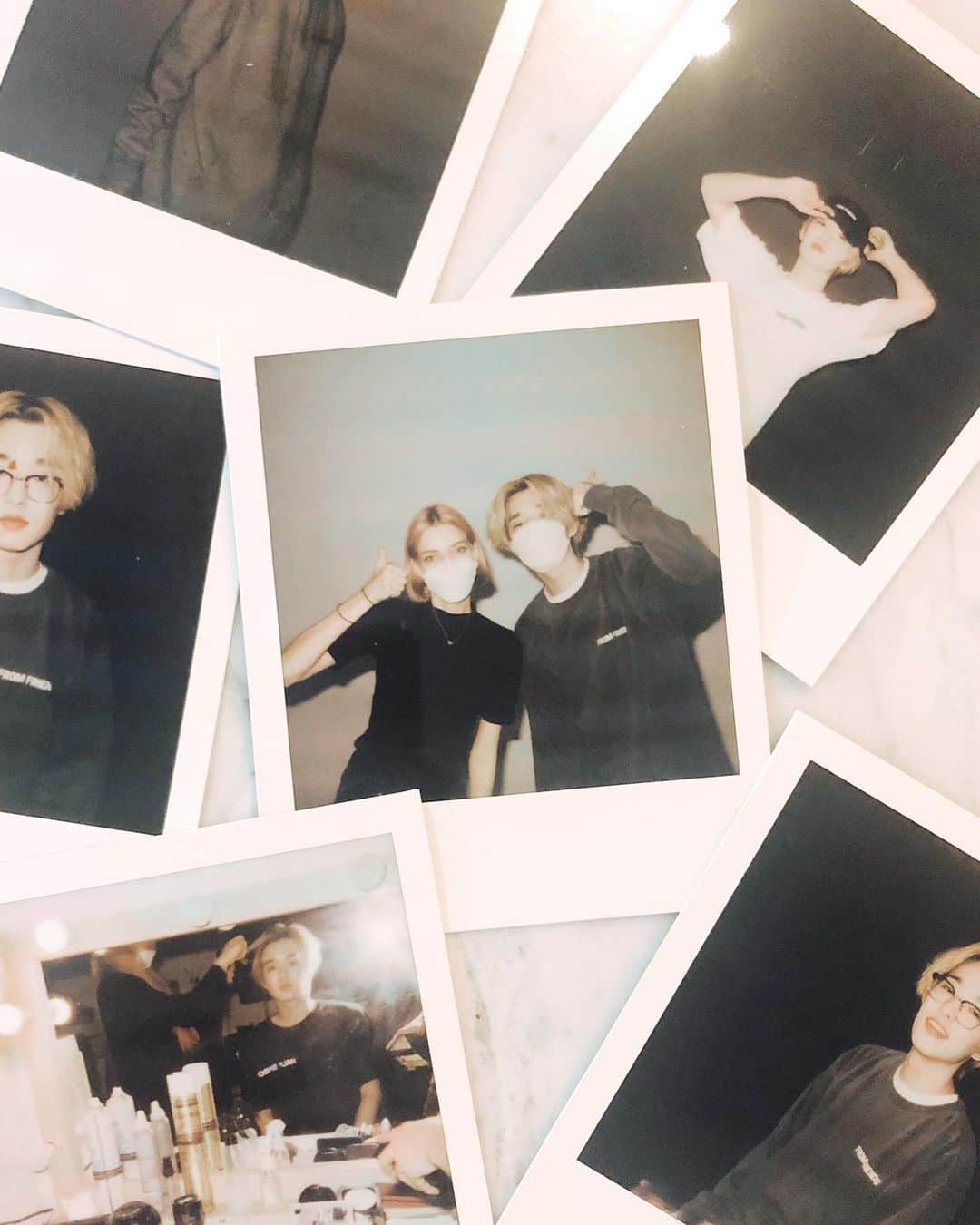 ステファニー・ミチョヴァのインスタグラム：「Happy Birthday friend!!! @eajpark 🥳 생일 축하해요!! Always fun working with you! 같이 일할때마다 너무 재미있어요! @michovasfilm」