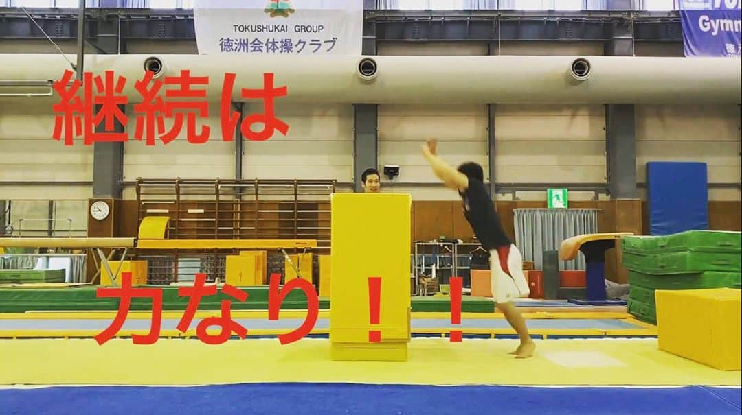 長谷川智将のインスタグラム：「【日課】僕らの毎日トレーニング！（僕のヒーローアカデミア風） 君も体操選手になれる！（オールマイト風） 僕たちが毎日チームの課題として行なっているトレーニングを紹介します！ある程度必要な要素を含んだトレーニングです😊是非見て参考にしてみてください😊楽勝だ😎😎😎って人はどんどんアレンジしてね🤣🤣✋️ #ハンドスタンドマン #トレーニング #workout #僕のヒーローアカデミア #youtube #gymnastics」