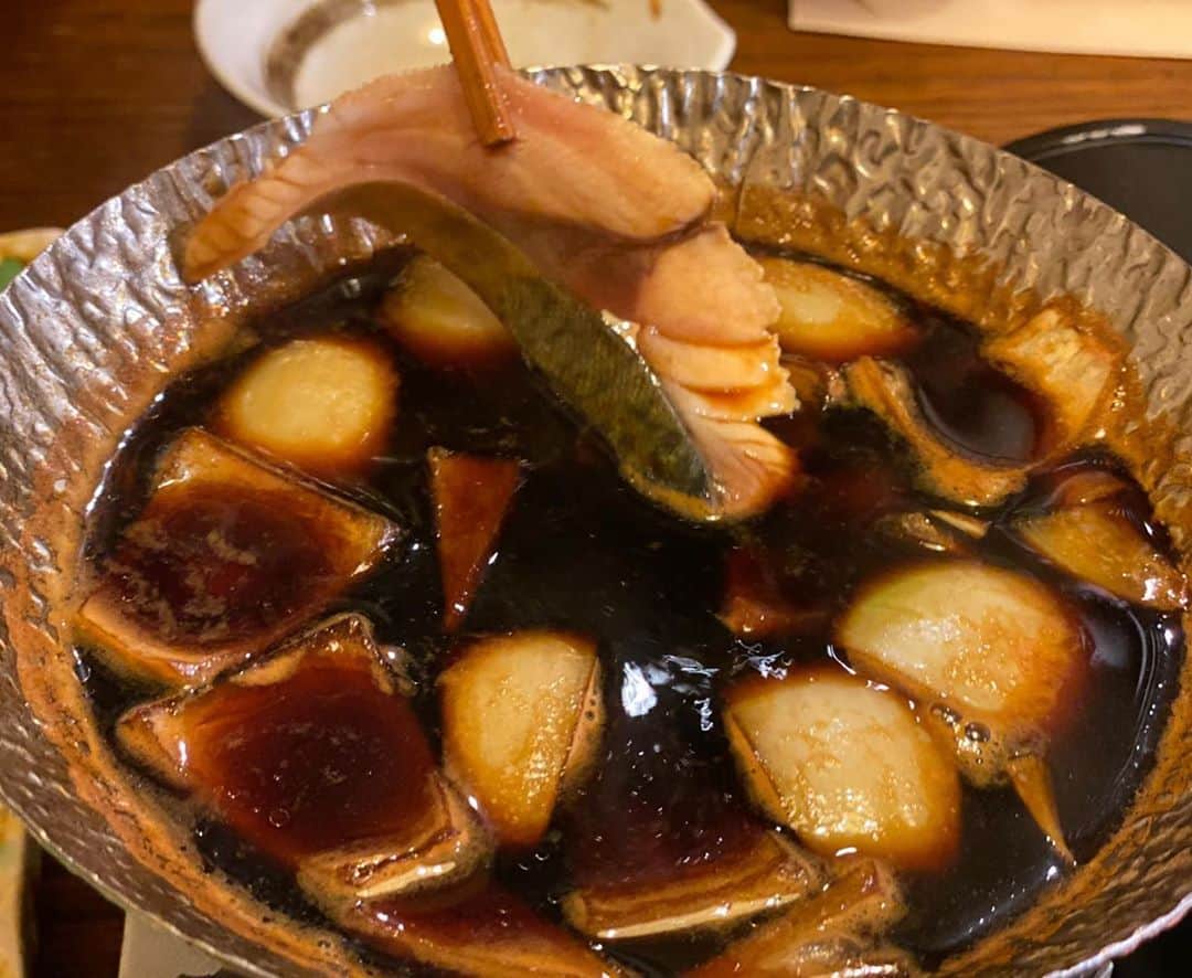 青山有紀さんのインスタグラム写真 - (青山有紀Instagram)「初めて食べた鯖のしゃぶしゃぶ。美味しかった！」9月15日 14時08分 - yukiaoya