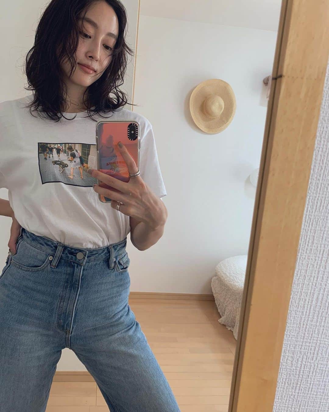 泉見祐希のインスタグラム：「🐕・. 実は、dog poo Tee👅🧡」