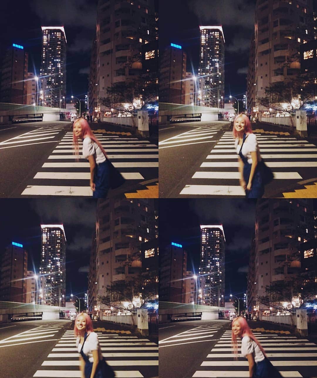 小林レイミのインスタグラム：「🌜🌃🌉  #wishingonthesamestar」