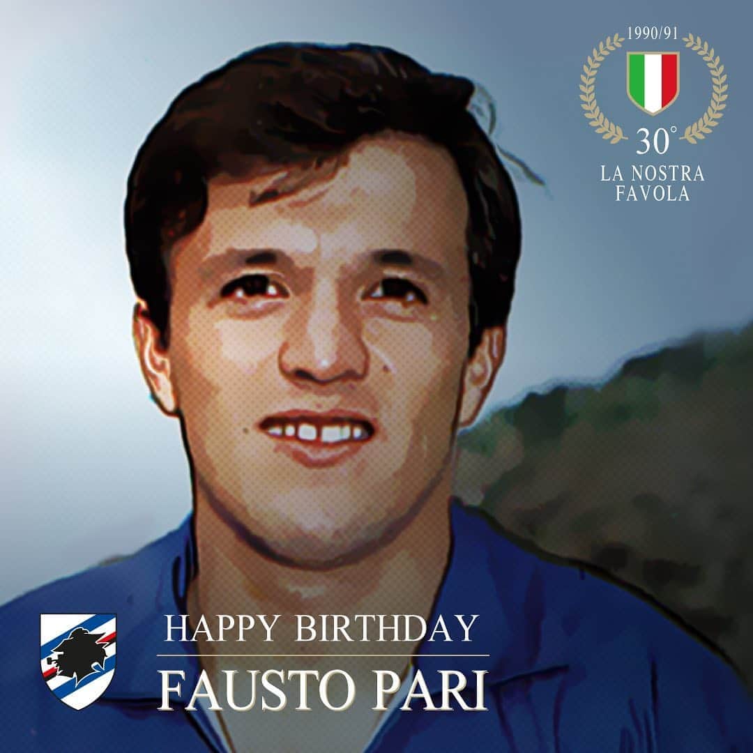 UCサンプドリアさんのインスタグラム写真 - (UCサンプドリアInstagram)「Buon compleanno, Fausto #Pari. 🎂5️⃣8️⃣🎉  #INostriEroi. 🥇  #LaNostraFavola. 🇮🇹」9月15日 16時17分 - sampdoria