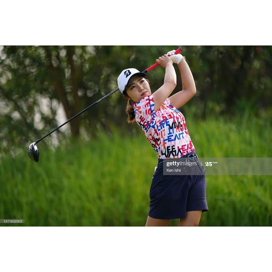 古江彩佳さんのインスタグラム写真 - (古江彩佳Instagram)「日本女子プロゴルフ選手権大会コニカミノルタ杯  今週も暖かいご声援ありがとうございました。  コロナ禍の中、メジャー大会で戦うことができて幸せです。  雨や風など様々な状況を経験する事ができとても勉強になった試合でした。  #日本女子プロゴルフ選手権大会コニカミノルタ杯」9月15日 16時43分 - ayaka_furue27