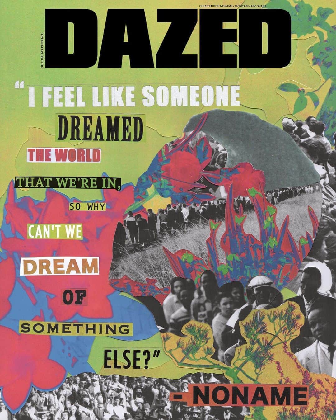 Dazed Magazineさんのインスタグラム写真 - (Dazed MagazineInstagram)「“I feel like someone dreamed the world that we’re in so why can’t we dream of something else?” – #Noname ⁠⠀  In 2020, the world changed not once, but twice. As it remakes itself, we asked leading voices calling for transformative change in their fields to guest edit their own section of our autumn issue. For her edit, the Chicago rapper Noname imagines a world without prisons. ⁠⠀ ⁠⠀ Tap the link in bio to explore more 📲⁠⠀ ⁠⠀ Guest-editor #Noname ⁠⠀ Artwork @jazzgrantstudio⁠⠀ Text @overdramatique, #StephenWilson⁠⠀ ⁠⠀ Taken from the autumn 2020 #ReadUpActUp issue of #Dazed ⁠⠀」9月15日 18時05分 - dazed