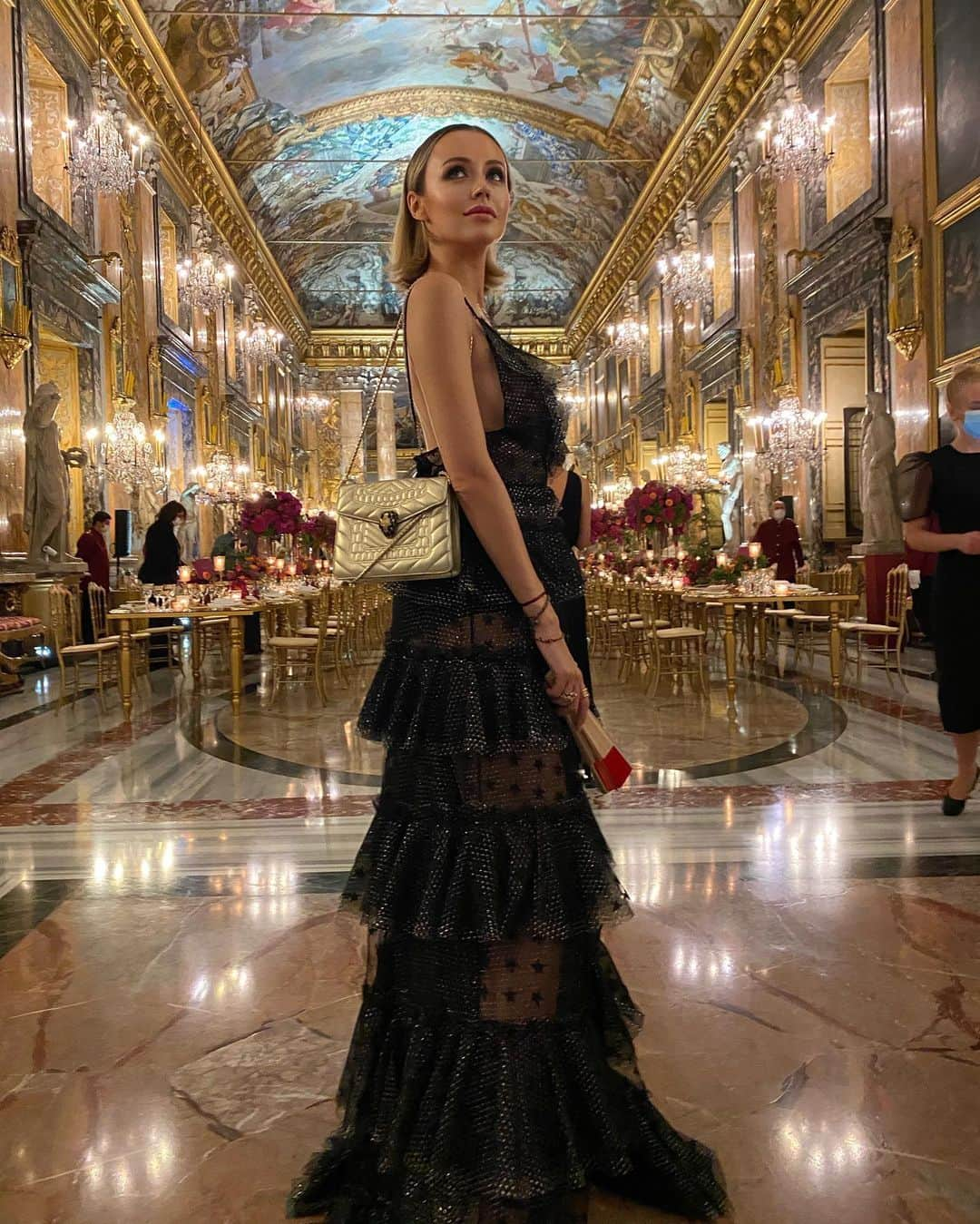 Nataly Osmannさんのインスタグラム写真 - (Nataly OsmannInstagram)「Great #barocko evening with @bulgari  Feel the vibes #bvlgarihighjewelry」9月15日 18時17分 - natalyosmann