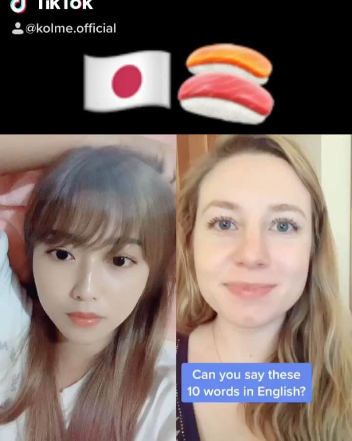 のインスタグラム：「#tiktok#funny#accentchallenge#japanese#accent#lol#😂」