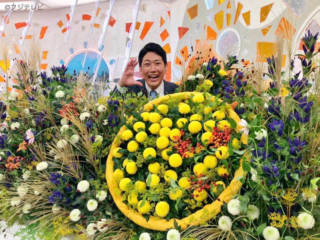 フジテレビ「めざましテレビ」さんのインスタグラム写真 - (フジテレビ「めざましテレビ」Instagram)「. きょうのお花はピンポンマムを紹介✨ ピンポン玉のように まん丸なお花がかわいいなぁ😊 . #めざましテレビ  #酒主義久 #井上清華」9月15日 18時24分 - mezamashi.tv