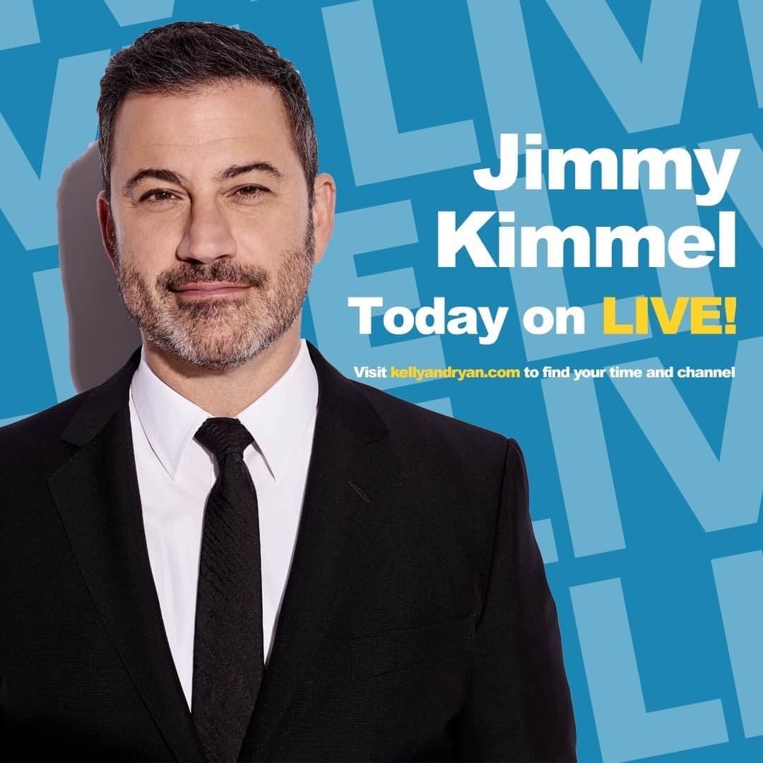 アメリカン・ブロードキャスティング・カンパニーのインスタグラム：「Get ready for the #Emmys on Sunday by watching @JimmyKimmel on @LiveKellyandRyan today!   Go to kellyandryan.com for time and channel.」