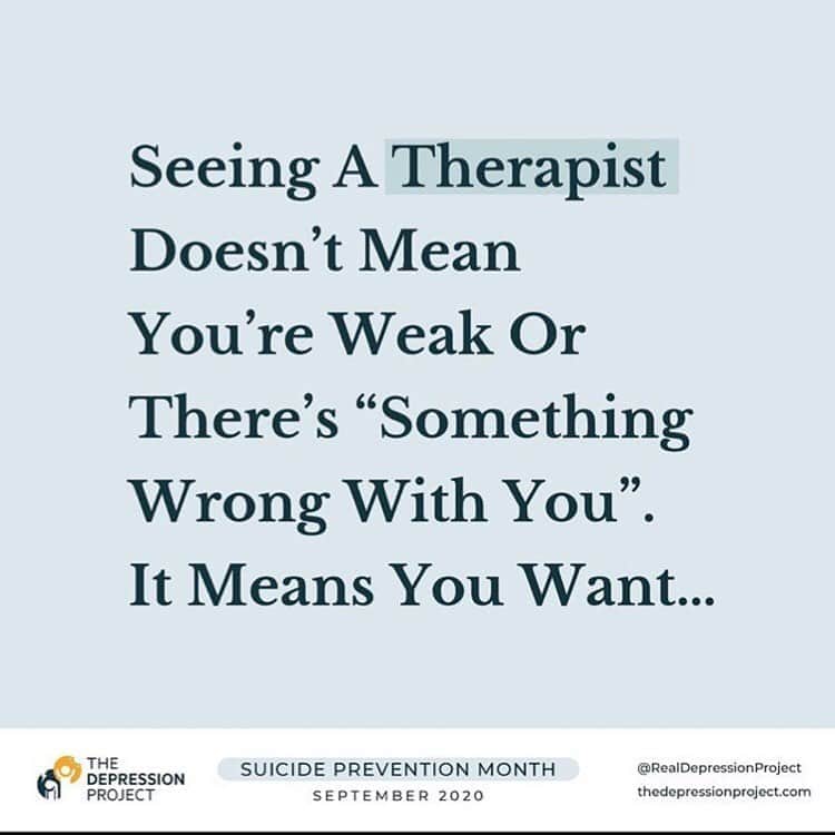 ヴィオラ・デイヴィスさんのインスタグラム写真 - (ヴィオラ・デイヴィスInstagram)「"Therapy Can Be A Good Thing; It can Be Therapeutic." #InvestInYourMentalWealth💚 CC: @realdepressionproject 🔁@cthagod」9月16日 6時01分 - violadavis
