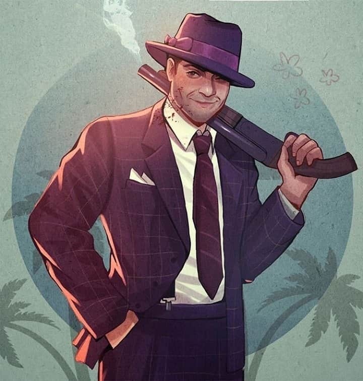 2Kさんのインスタグラム写真 - (2KInstagram)「Here's another great piece of art from @Bayko_Art and this time the spotlight is on our favorite wise guy, Paulie.   Show us your fan art and use #MafiaTrilogy #MafiaDefinitiveEdition」9月16日 5時00分 - 2k