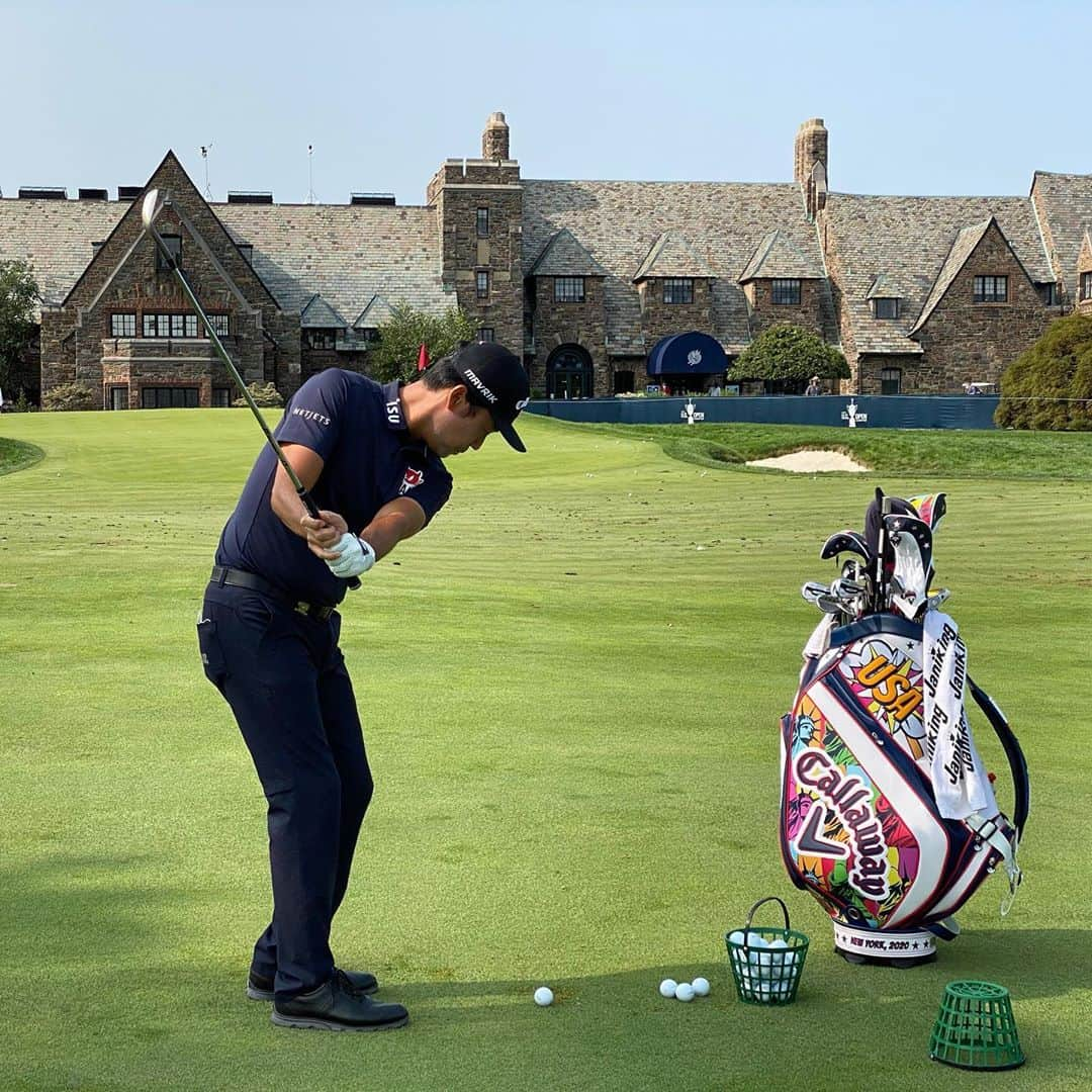 ケビン・ナさんのインスタグラム写真 - (ケビン・ナInstagram)「Excited for @usopengolf at Winged Foot GC. Getting the game ready for the toughest test in golf! #usopen #usopengolf #wingedfoot」9月16日 5時08分 - kevinna915