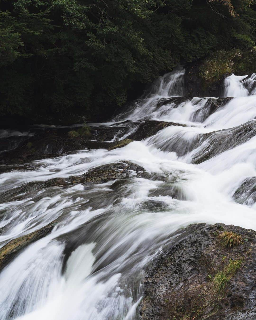 市川渚さんのインスタグラム写真 - (市川渚Instagram)「📍Ryuzu Waterfall, #Nikko﻿ ﻿ ﻿ 最近Vlog撮るためにカメラと共にNDフィルターを持ち歩いてるので、とっさにこういうスローシャッターな写真が撮れるの、いいな🧠﻿」9月15日 21時17分 - nagiko