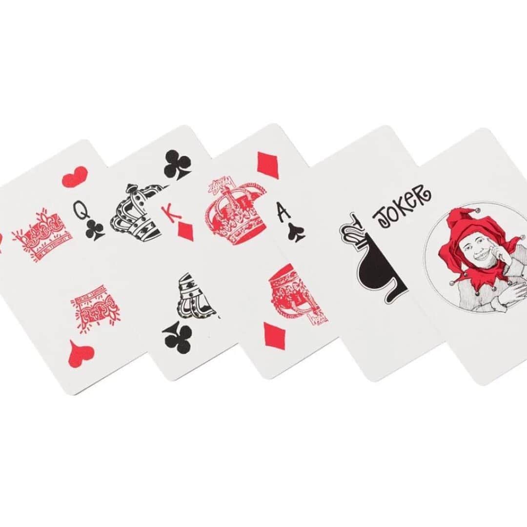 HYPEBEASTさんのインスタグラム写真 - (HYPEBEASTInstagram)「#hypeAF: @stussy and @officialbicyclecards have put their own spin on the traditional 52-Card Deck. Printed on Bicycle brand cardstock in the USA, the deck features Stüssy’s hand style font and a logo focused black rear design. All cards come complete with an Air-Cushion Finish and packaged in a matching custom flip top box for $10 USD. Head over to Stüssy’s webstore to purchase one now.⁠⠀ Photo: Stüssy」9月15日 22時31分 - hypebeast