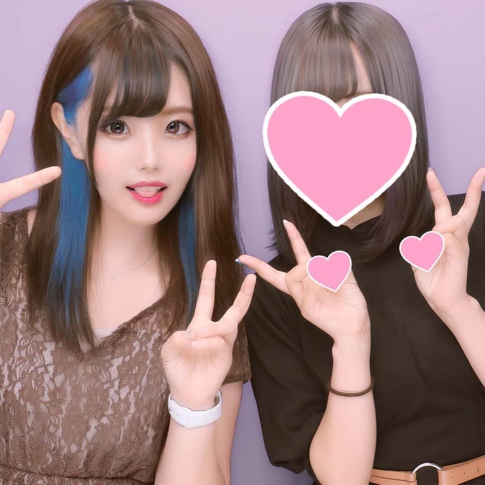 河合陽菜のインスタグラム：「プリクラ撮りたくて呼んだら来てくれる友達まじで好きだよ。」