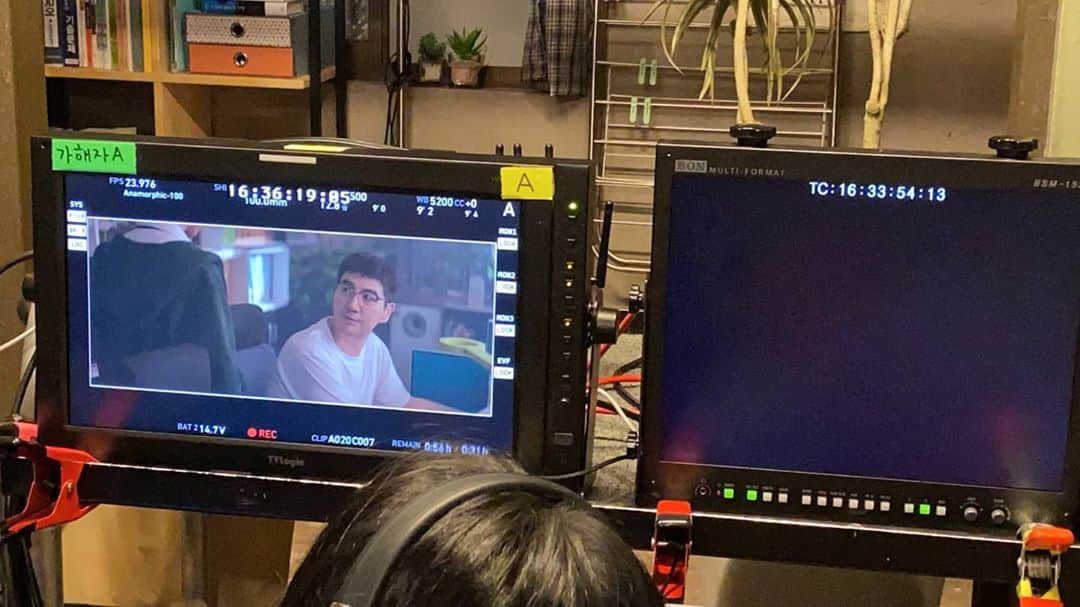 ハン・サンジンのインスタグラム：「#shooting comming soon 2020 drama Special #hansangjin#한상진」