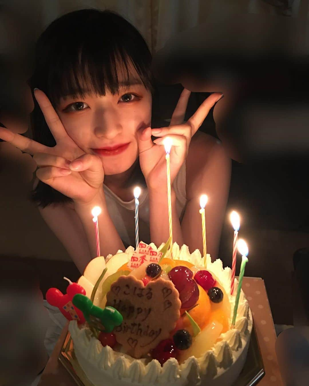 黒江心温さんのインスタグラム写真 - (黒江心温Instagram)「・ この前お誕生日会してもらいました🎂 ・ 今年はいつも以上に沢山お祝いしてもらえて嬉しかったです🥰 ・ インスタの投稿がケーキだらけになっちゃう🙄 ・ ・ ・ #こはるん #るんてぃーず #Popteen #レギュモ5期生 #ケーキ #birthday」9月15日 23時38分 - koharun_586