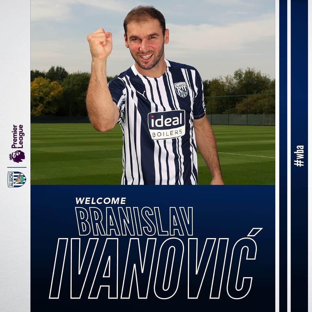ウェスト・ブロムウィッチ・アルビオンFCさんのインスタグラム写真 - (ウェスト・ブロムウィッチ・アルビオンFCInstagram)「We’re delighted to announce the signing of @premierleague and @championsleague winner Branislav Ivanović on a one-year deal ✍️🇷🇸 . #Ivanović #NewSigning #PremierLeague #WBA」9月16日 0時15分 - wba