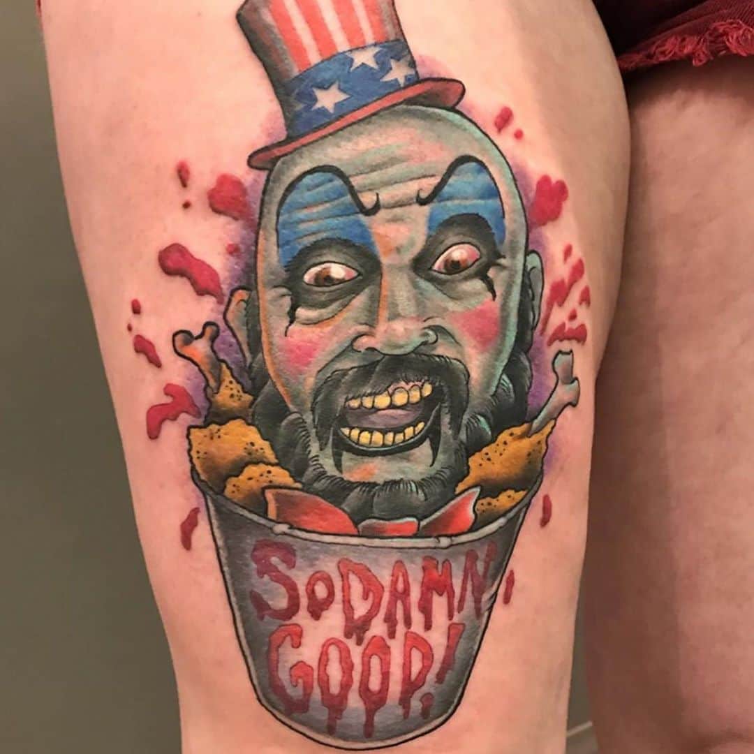 ロブ・ゾンビのインスタグラム：「Hey it’s Tattoo Tuesday! Props to all the artists whoever you are. #tattootuesday #robzombie」