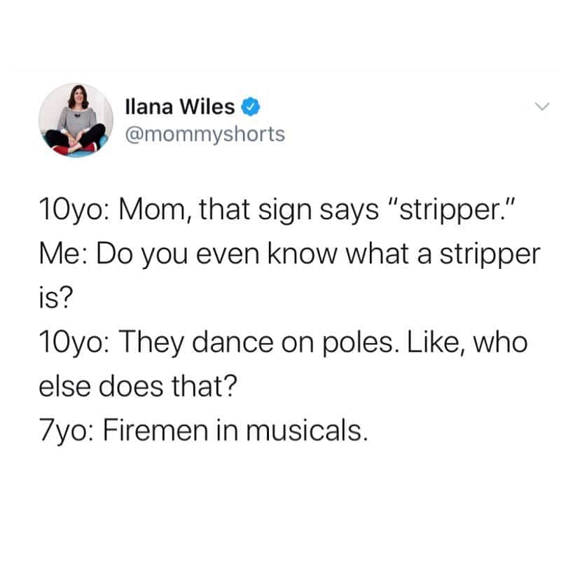 Average Parent Problemsのインスタグラム：「She’s right 🤷🏻‍♀️ // Follow @mommyshorts on twitter!」