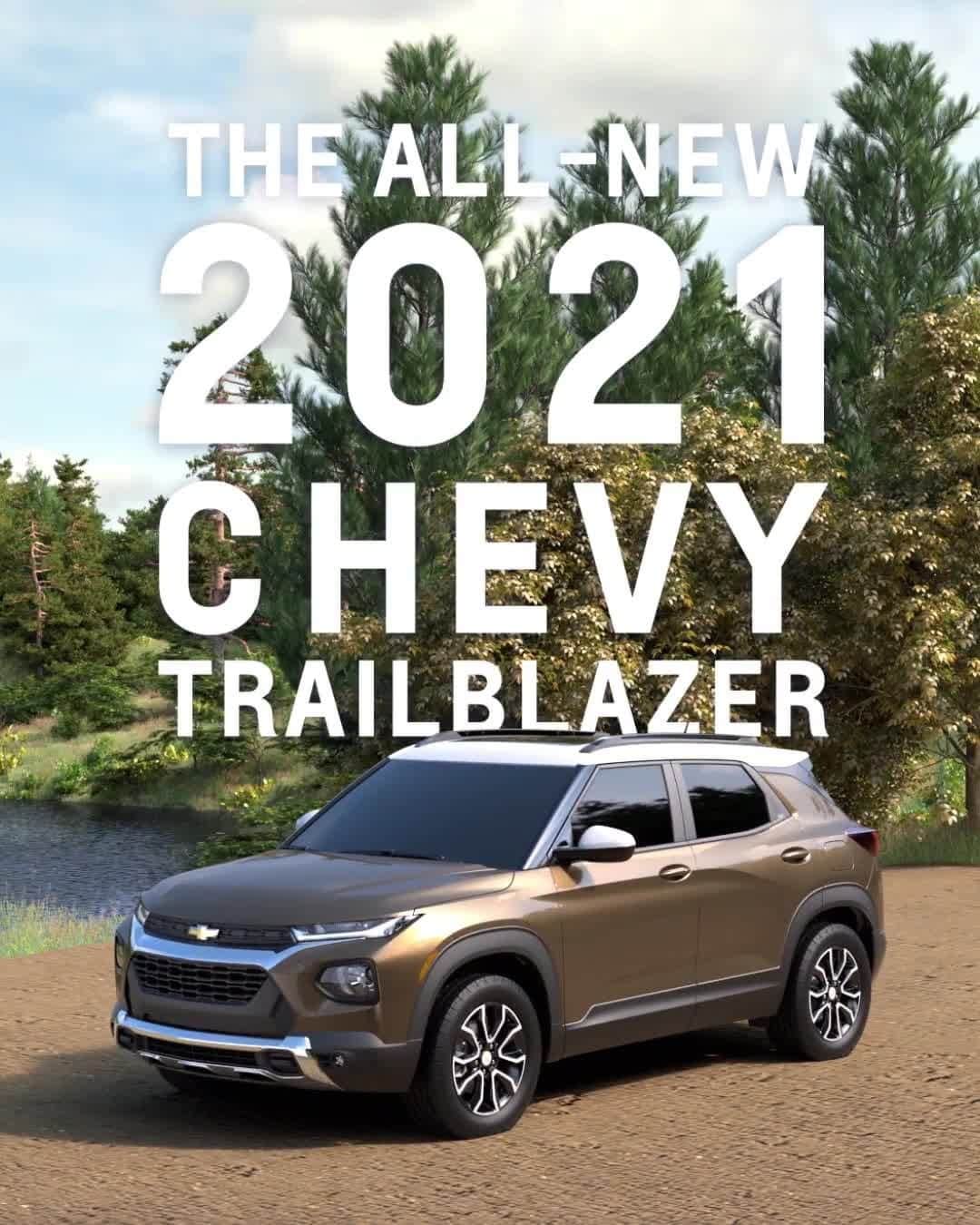 のインスタグラム：「Off-road and onto your feed. The All-New 2021 #ChevyTrailblazer ACTIV.」