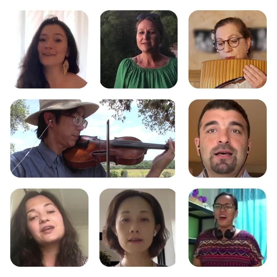 SAPのインスタグラム：「Even in challenging times, music can lift our spirits and renew our sense of community. Hear how SAP employees unite through song. Read the story behind “Together Again” 🎵 http://sap.to/togetheragain」