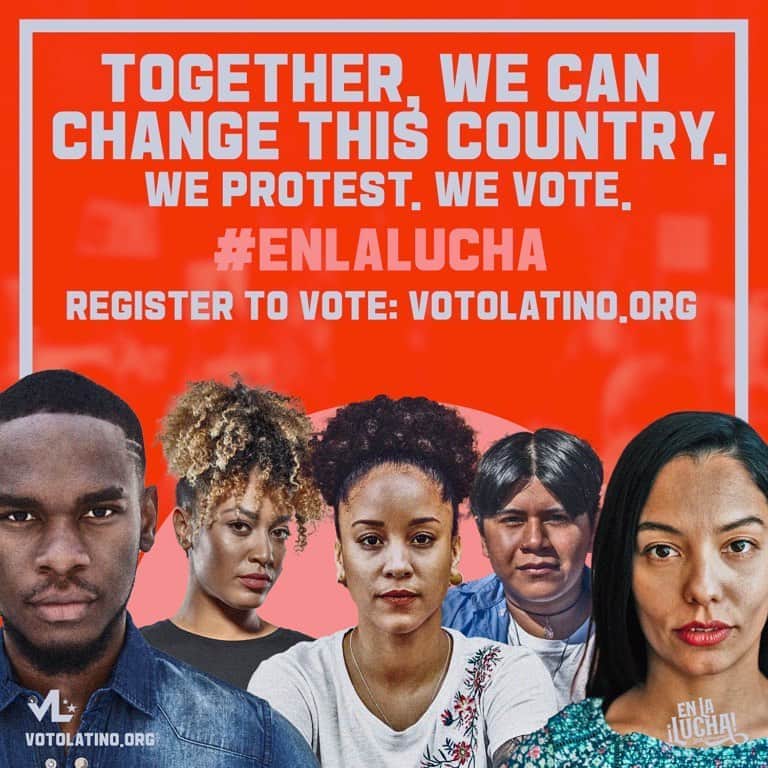エヴァ・ロンゴリアさんのインスタグラム写真 - (エヴァ・ロンゴリアInstagram)「This #latinxheritagemonth, I’m joining @votolatino to fight for our community. Fight for our healthcare. Fight for our economy. Fight for racial equity. Your vote is your power. Register to vote and request your mail-in ballot today. #enlalucha www.Votolatino.org」9月16日 1時00分 - evalongoria