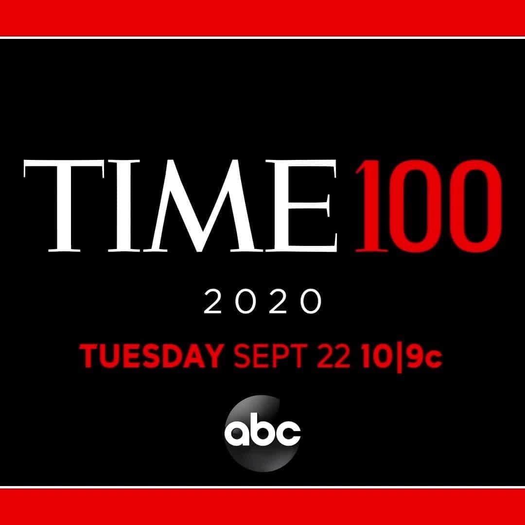 アメリカン・ブロードキャスティング・カンパニーのインスタグラム：「Be the first to find out who made 2020's coveted #Time100 list in ONE WEEK only on ABC!」