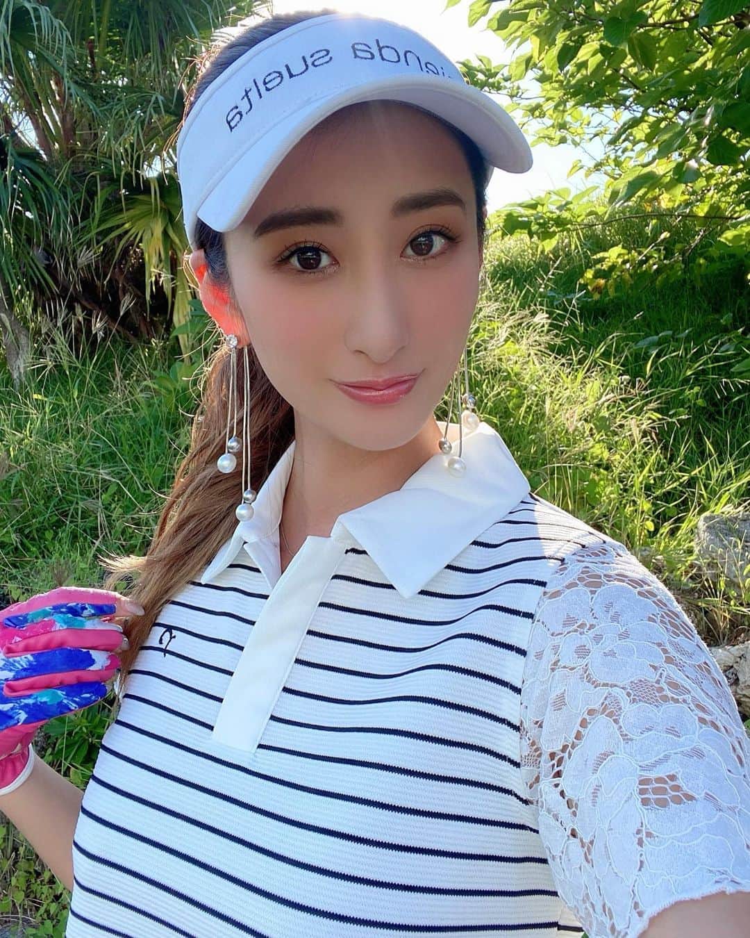 佐藤衣里子さんのインスタグラム写真 - (佐藤衣里子Instagram)「golf day💓 天気も良くて気持ちいいね💋🥰  #golf#golfstagram#golflife#golfgirl」9月16日 14時10分 - eriko0625
